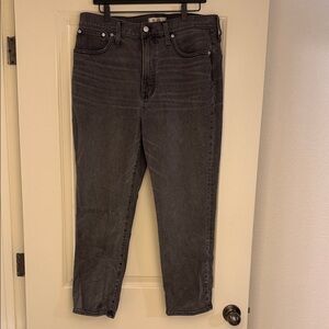 Madewell Black Boyfriend Jeans